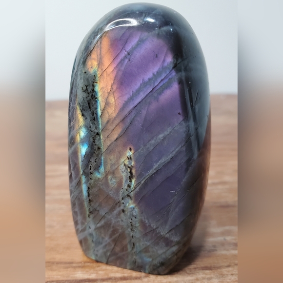 Labradorite Crystal Freeform Two-Sided Flash 0.38 Pounds - Picture 3 of 11